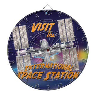 Visit the International Space Station Dartboard