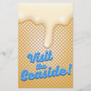 Visit the seaside stationery