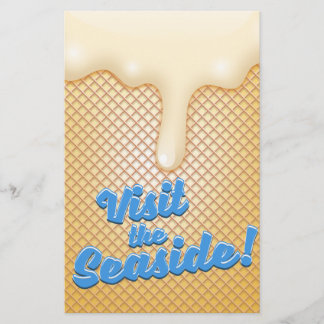 Visit the seaside stationery