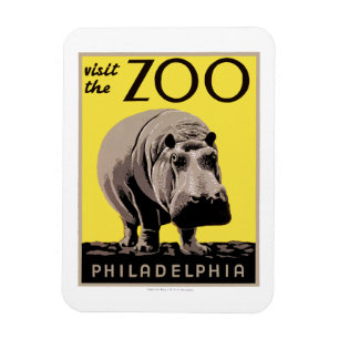 Visit The Zoo Magnet