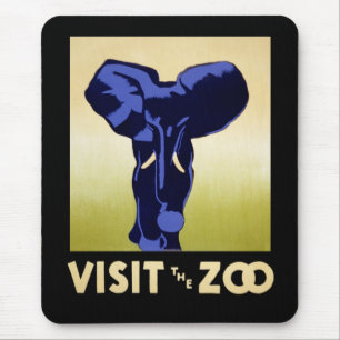 Visit The Zoo Mouse Mat