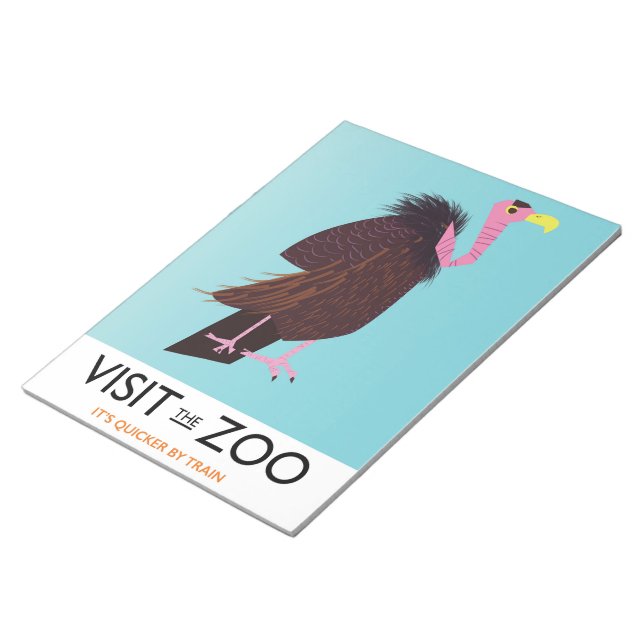 Visit the Zoo Notepad (Angled)