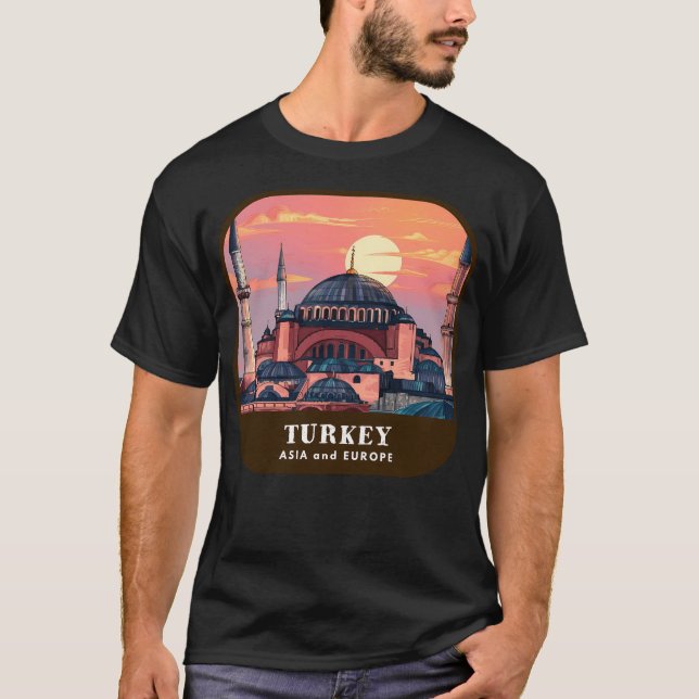 Visit Turkey (Travel Destination) T-Shirt (Front)