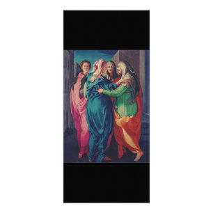Visitation of Virgin by Pontormo  Rack Card