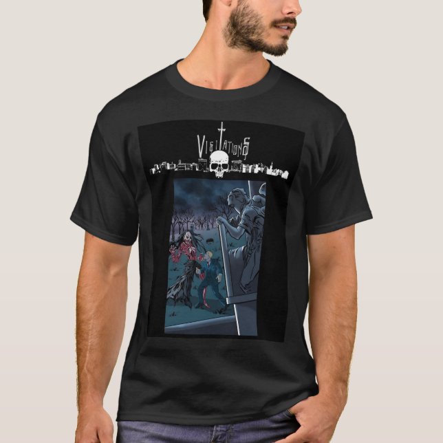 Visitations Comic Men's Beast 666 T-shirt (Front)