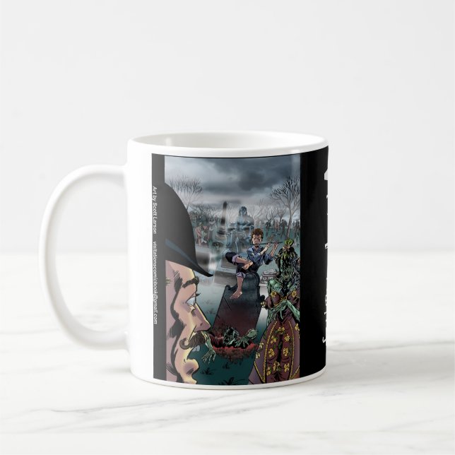 Visitations Comic's Piper Boy Coffee Mug (Left)