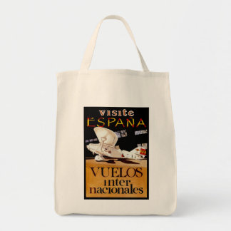 Visite Espana ~ Vuelos Internacionales Tote Bag