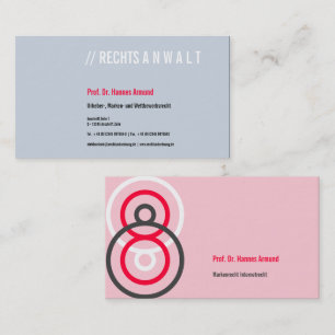 Visitenkarten Frischer Luxus Business Card