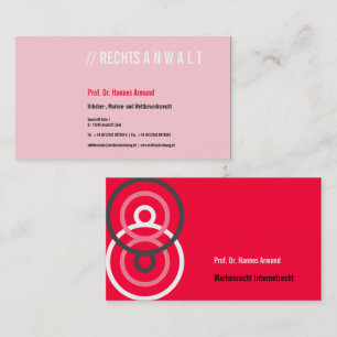 Visitenkarten Frischer Luxus Business Card