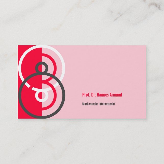 Visitenkarten Frischer Luxus Business Card (Back)