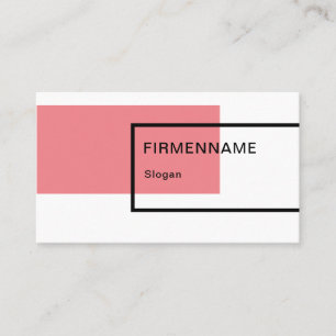 Visitenkarten Vorlage mit Logo oder QR-Code Visite Business Card
