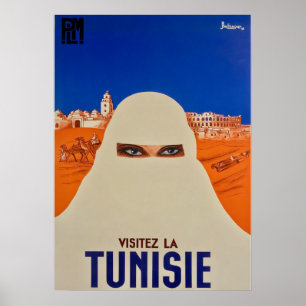 VISITEZ LA TUNISIE POSTER