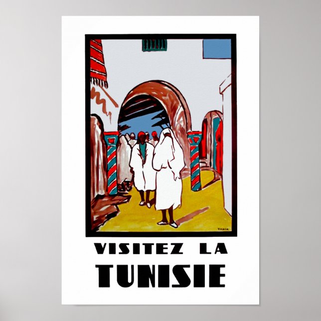 Visitez La Tunisie Poster (Front)