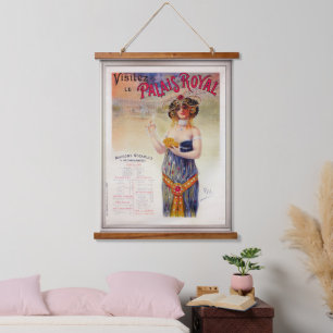 Visitez Le Palais Royal by Jean de Paleologue Hanging Tapestry