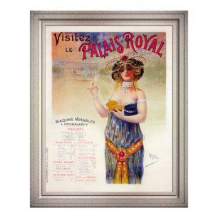 Visitez Le Palais Royal by Jean de Paleologue Photo Print