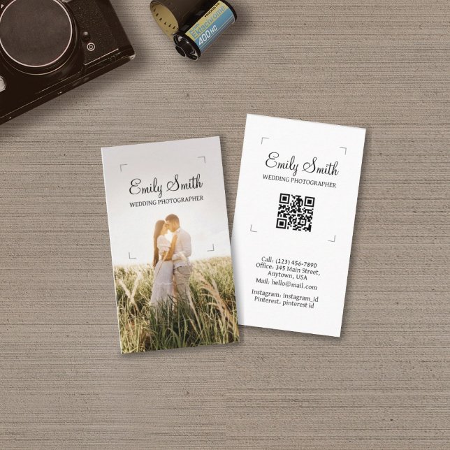 Visiting Card for Photographers | DP7 (Creator Uploaded)