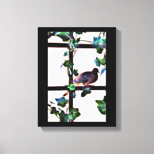 Visiting Dove Canvas Print