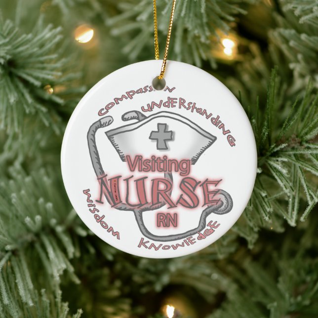 Visiting Nurse Axiom Ceramic Tree Decoration (Tree)