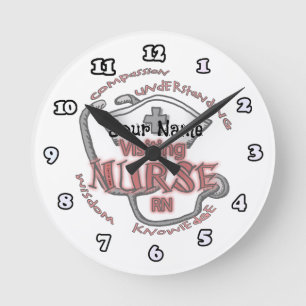 Visiting Nurse Axiom Round Clock