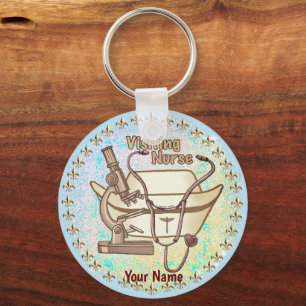 Visiting Nurse Collage  keychain