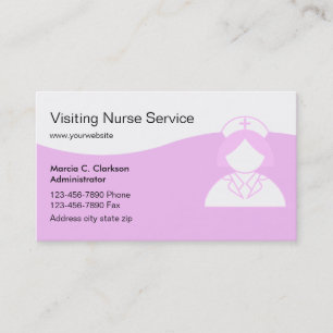 Visiting Nurse Service Business Card