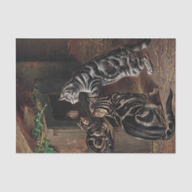 Visiting Time by Horatio Henry Couldery Tissue Paper (Front)