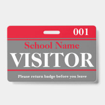 Visitor Badge