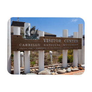 Visitor Centre Sign, Cabrillo National Monument Magnet