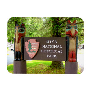 Visitor Centre  Sitka NHP, Alaska Magnet