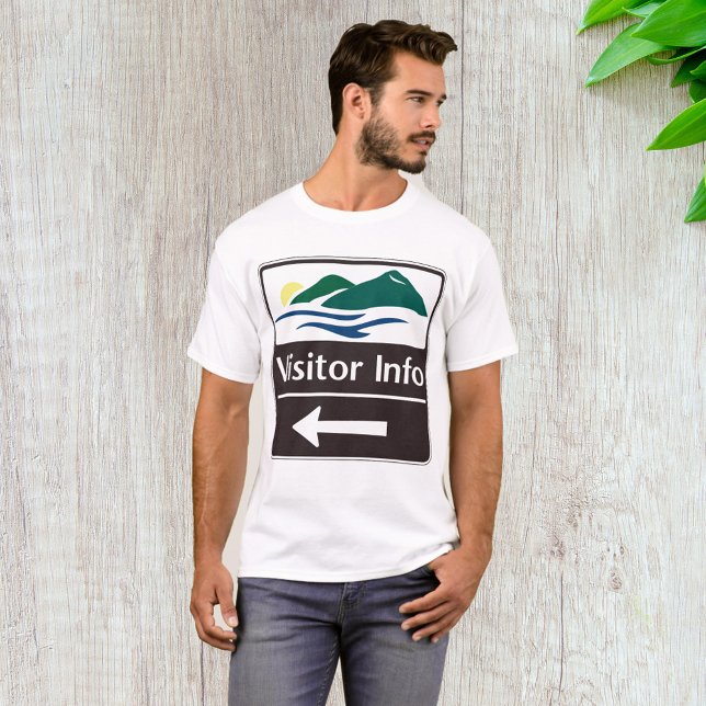 Visitor Information Sign Directions T-Shirt (Creator Uploaded)
