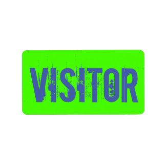 Visitor Label