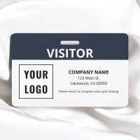 Visitor Pass Simple Logo ID