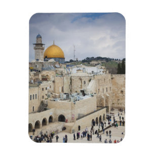 Visitors, Western Wall Plaza & Dome of the Rock Magnet