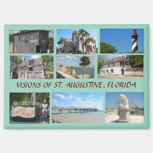 Visons of St. Augustine, Florida Magnet