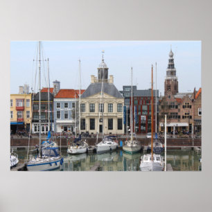 Vissershaven View, Vlissingen, Netherlands  Poster