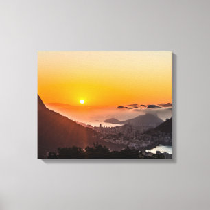Vista Chinesa, Rio De Janeiro, Brasil Canvas Print