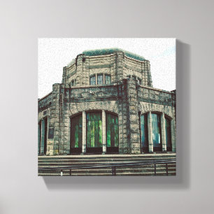 Vista House, Columbia River Gorge, Oregon Canvas Print