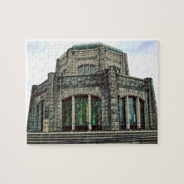 Vista House, Columbia River Gorge, Oregon Jigsaw Puzzle (Horizontal)