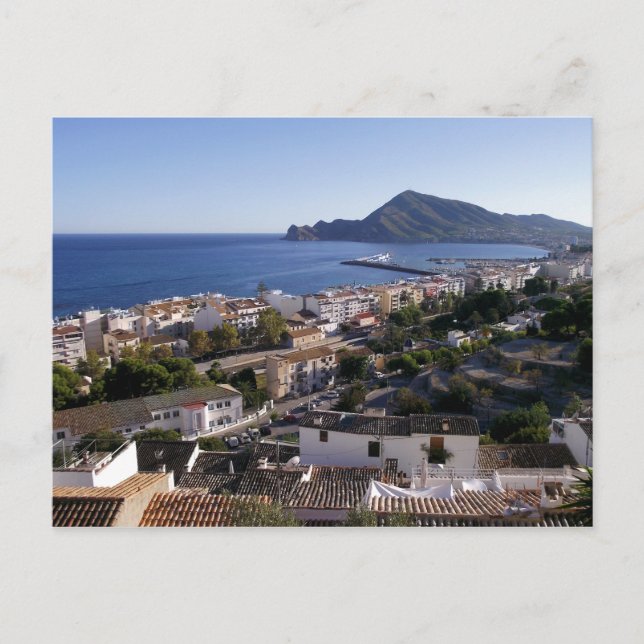 Vistas de Altea, España Postcard (Front)