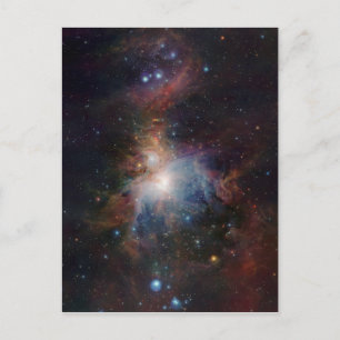 VISTA's infrared view of the Orion Nebula Postcard