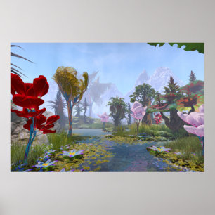 Vistas of the Astral Plane Poster