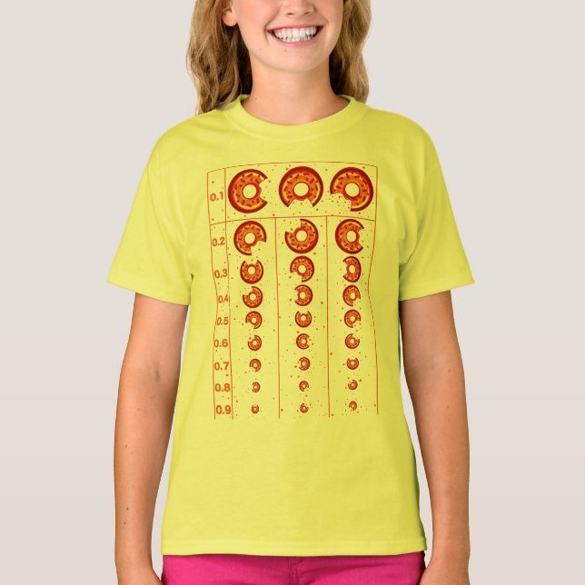 Visual_Acuity_Testing T-Shirt (Front)