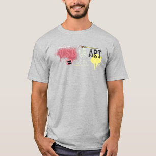 Visual Art Creative Expression & Abstract Design T-Shirt