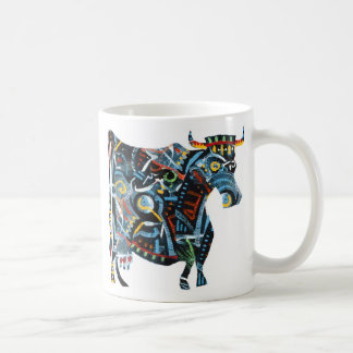 Visual Blues: Cow Mug