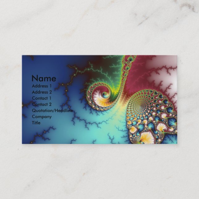 Visual Cortex Business Card (Front)