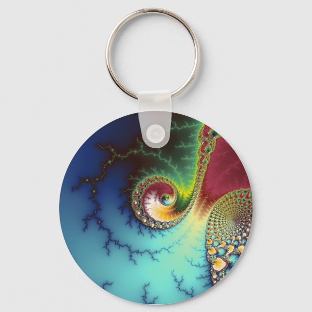 Visual Cortex Key Ring (Front)