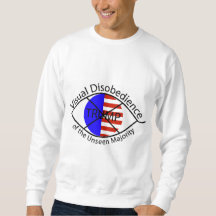Visual Disobedience Anti-Trump Sweatshirt