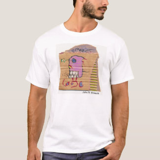 Visual Poetry by John M. Bennett T-Shirt