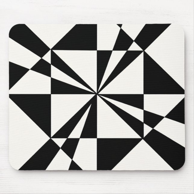 Visual Pull | Modern Mouse Mat (Front)