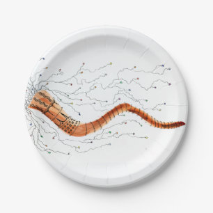 Visual Shofar  Paper Plate